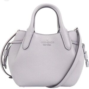 kate spade Lavender Pebbled Leather Mini Satchel